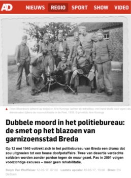 Artikel Dubbele moord in Breda via ad.nl
